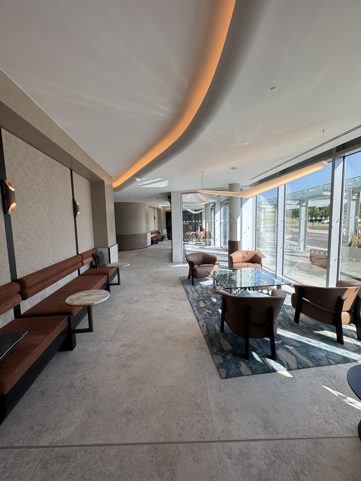 Lighting control at Flexjet’s Farnborough Airport terminal